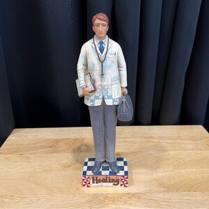 Jim Shore Heartwood Creek Healing Medical Doctor figurine